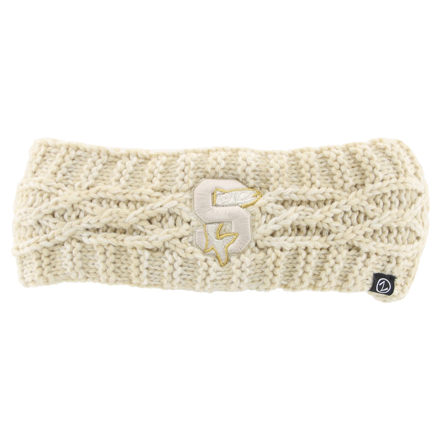 IDAHO STEELHEADS WOMEN'S ORY KNIT HEADBAND, CREAM