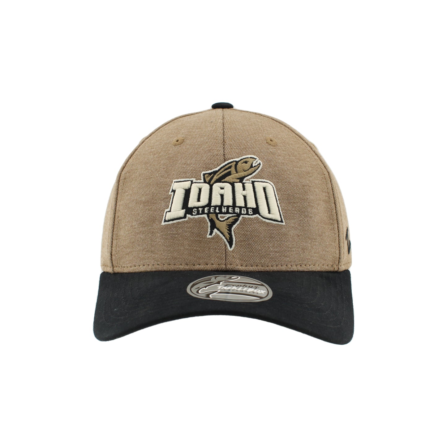 IDAHO STEELHEADS INFLUENCE FLEX FIT HAT, WALNUT/BLACK