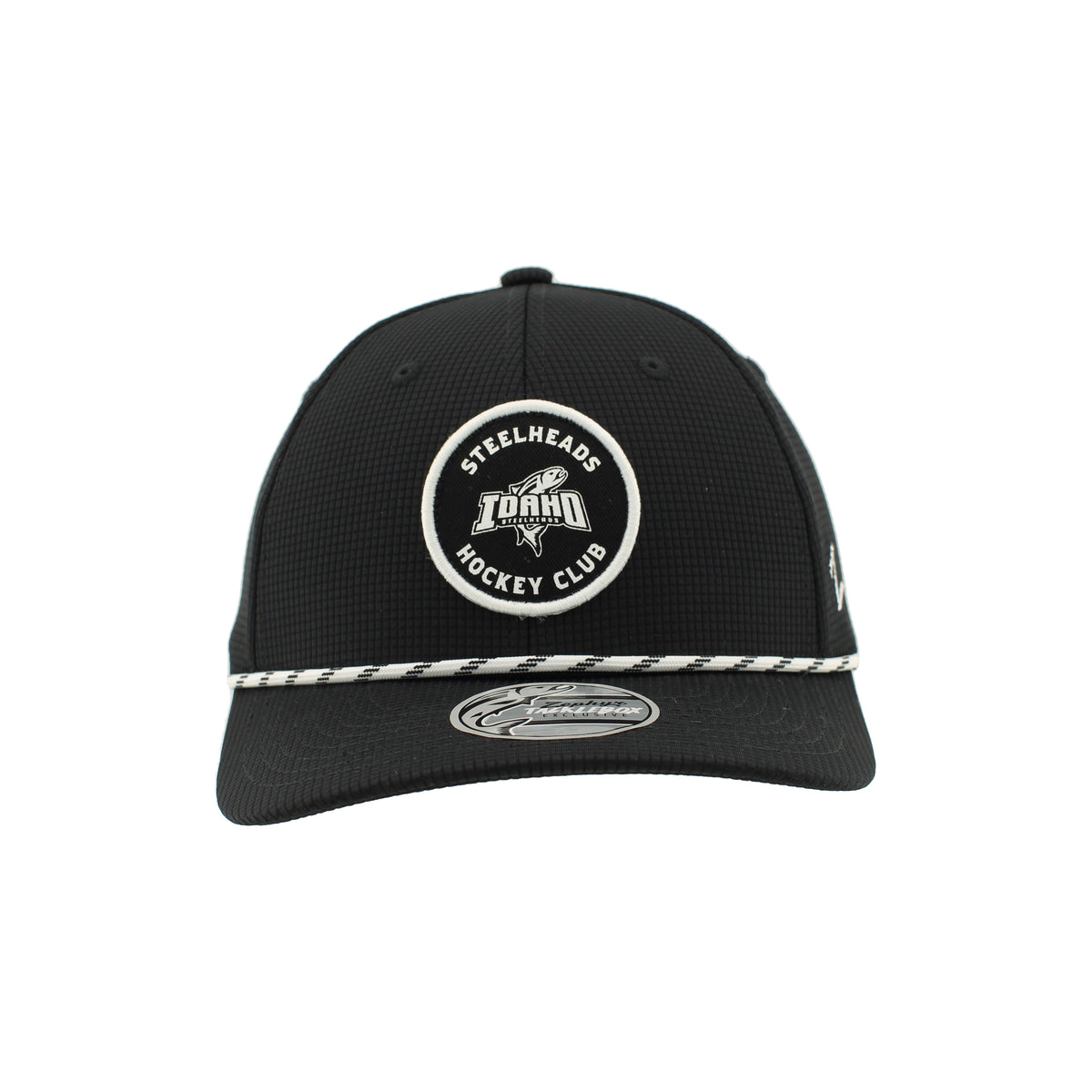 IDAHO STEELHEADS BACK 9 ADJUSTABLE HAT, BLACK