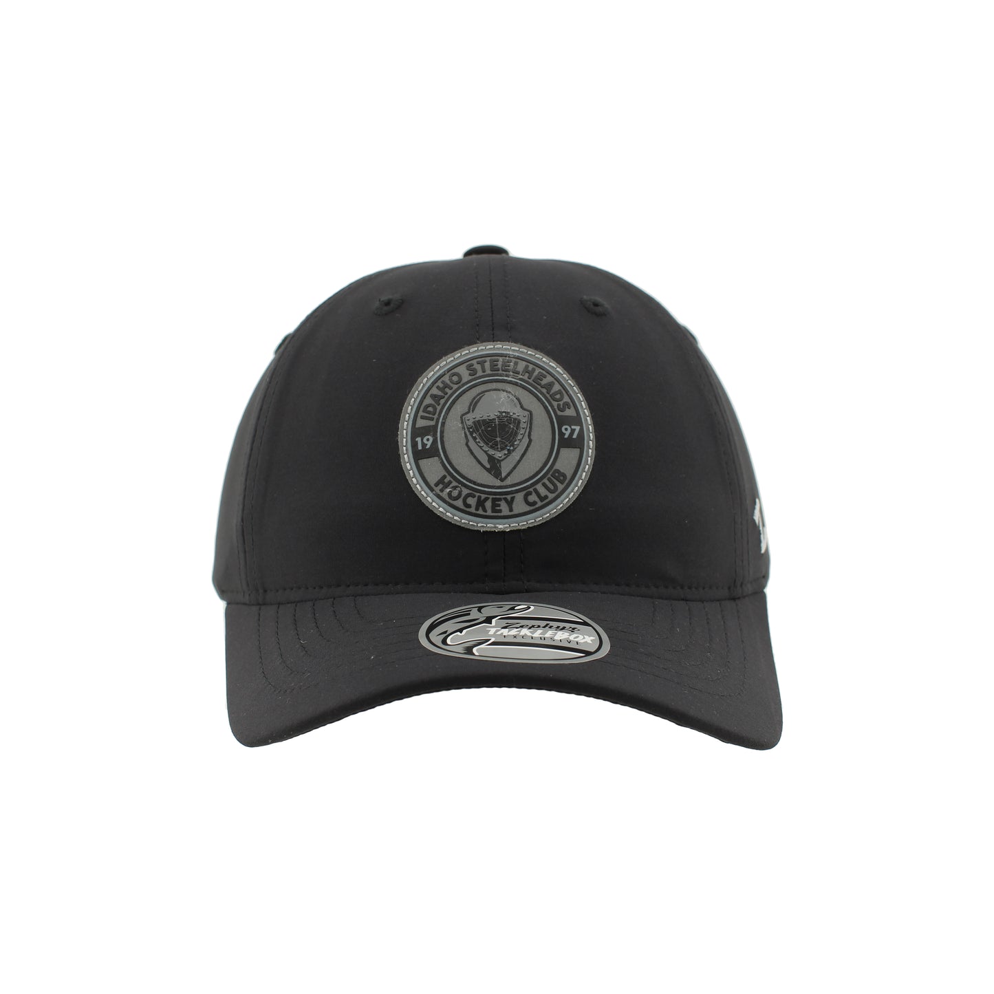 IDAHO STEELHEADS DASH ADJUSTABLE HAT, BLACK