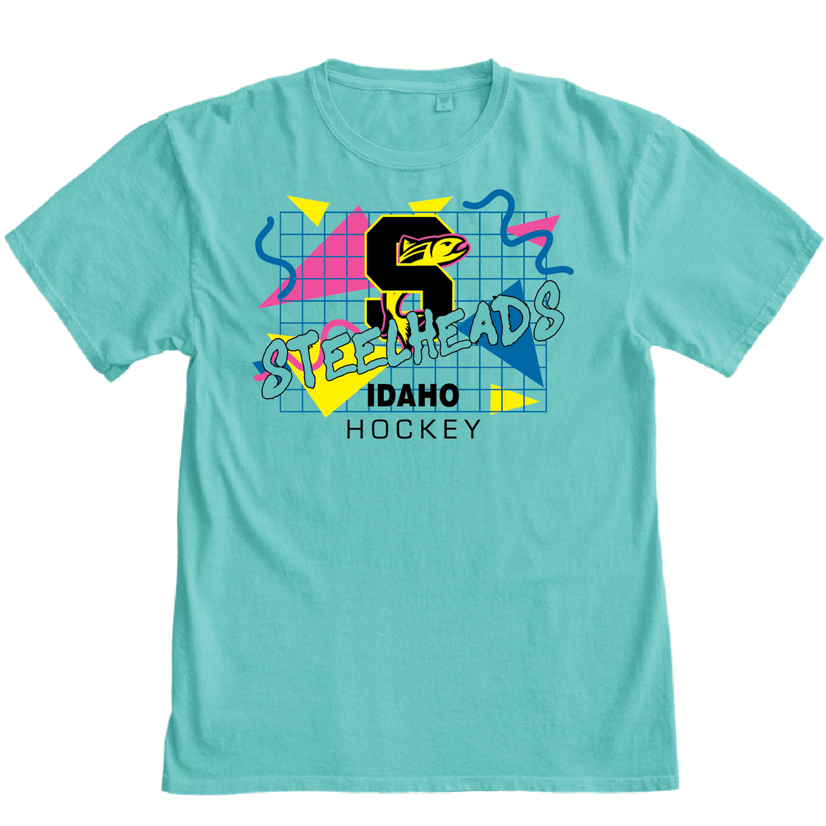 IDAHO STEELHEADS SBTB S/S TEE, CARIBBEAN