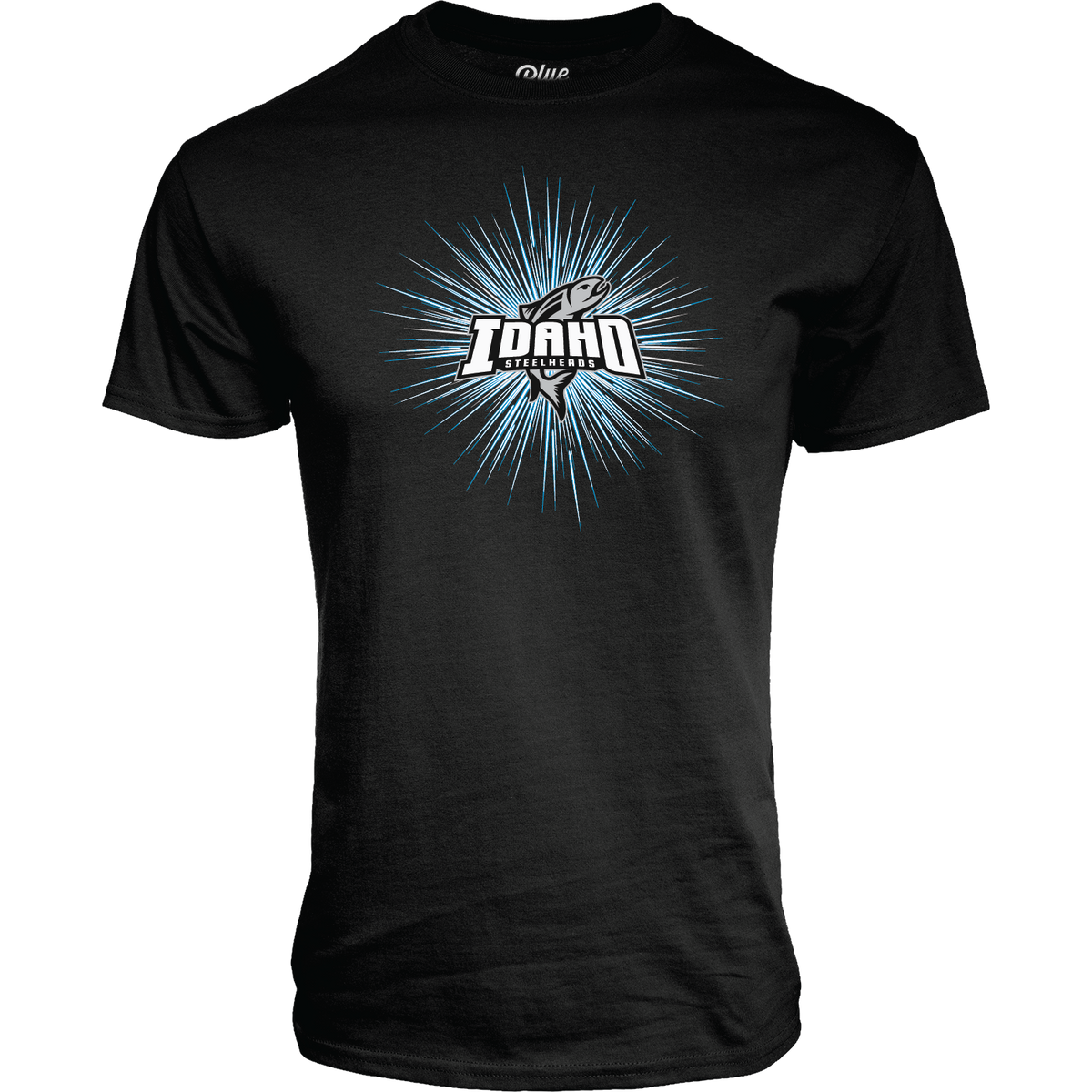 IDAHO STEELHEADS HYPERSPACE S/S TEE, BLACK