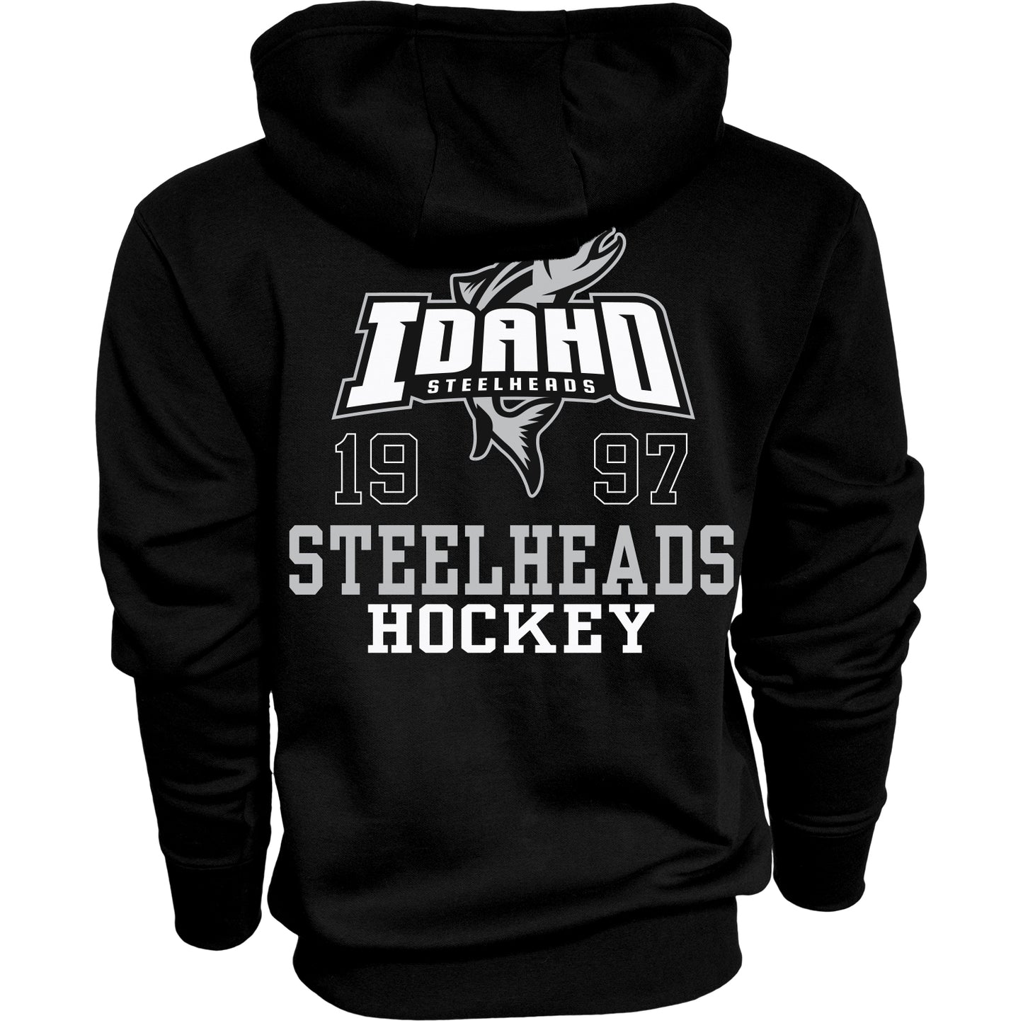 IDAHO STEELHEADS POUR IT ON F/Z HOODIE, BLACK