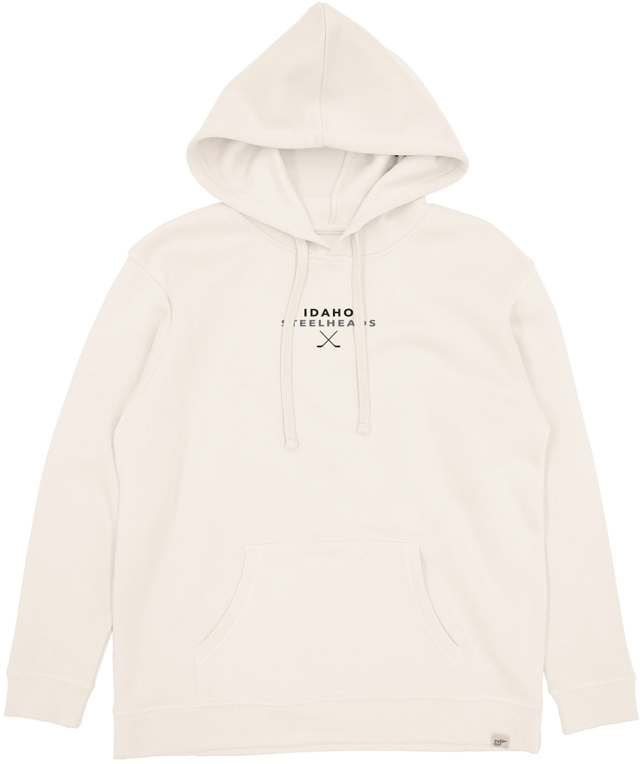 IDAHO STEELHEADS WOMENS ON THE GO CLOUD FLEECE HOOD, IVORY