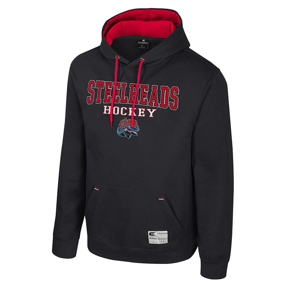 IDAHO STEELHEADS CHARILE HOODIE, BLACK