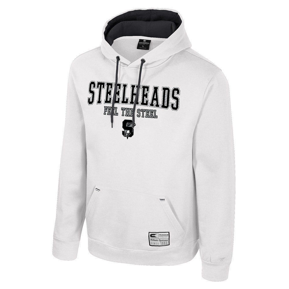 IDAHO STEELHEADS CHARLIE HOODIE, WHITE