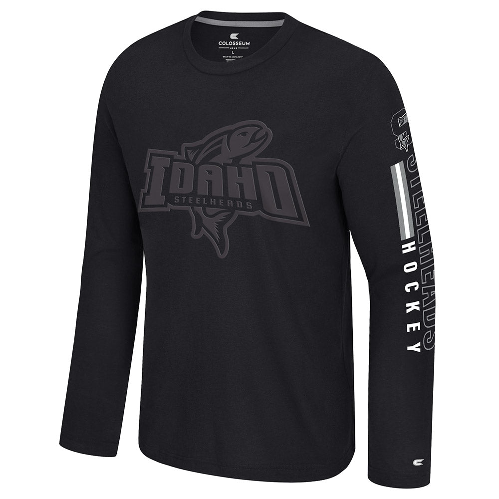 IDAHO STEELHEADS RICHIE L/S TEE, BLACK