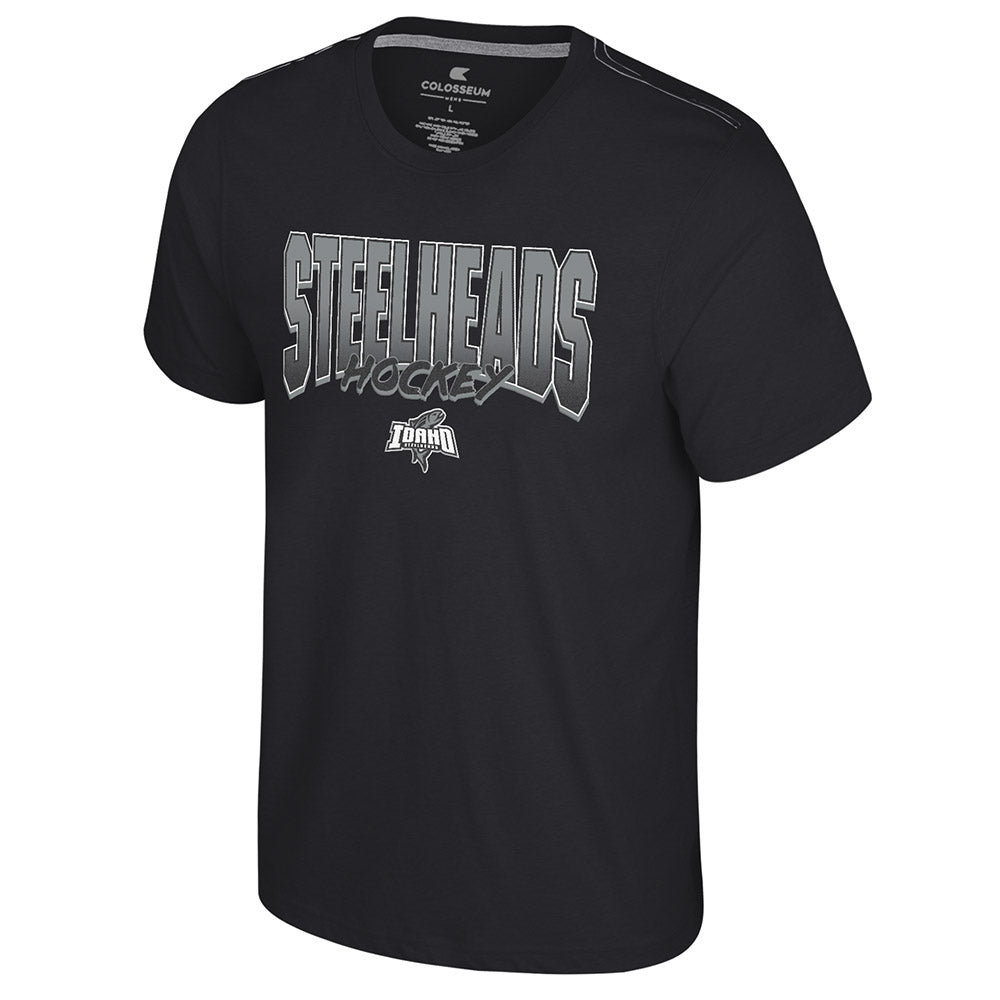 IDAHO STEELHEADS MEN'S MANHATTAN PROJECT S/S TEE, BLACK