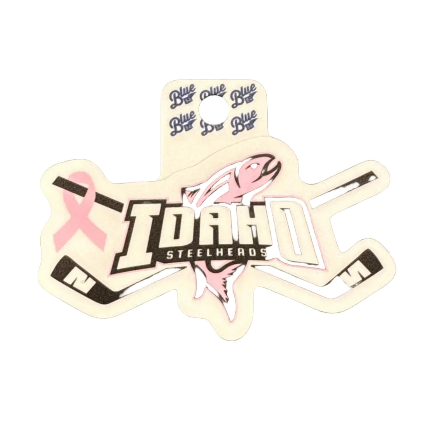 IDAHO STEELHEADS PINK IN THE RINK STICKER