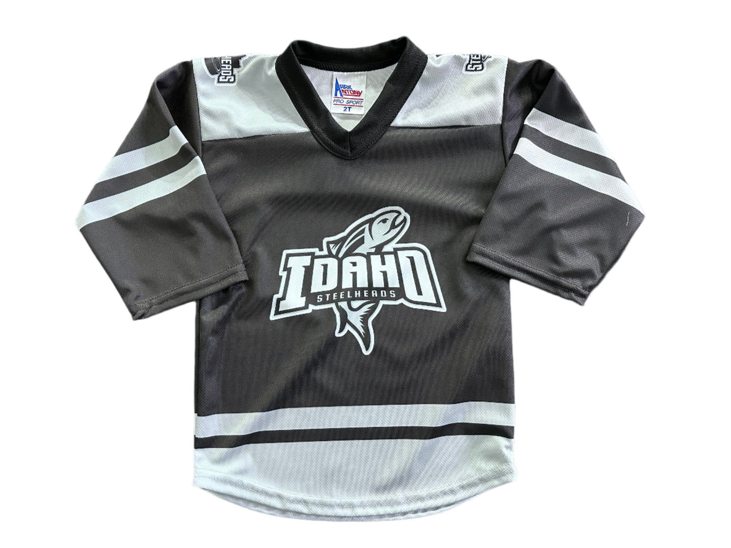 IDAHO STEELHEADS TODDLER POLY JERSEY, BLACK