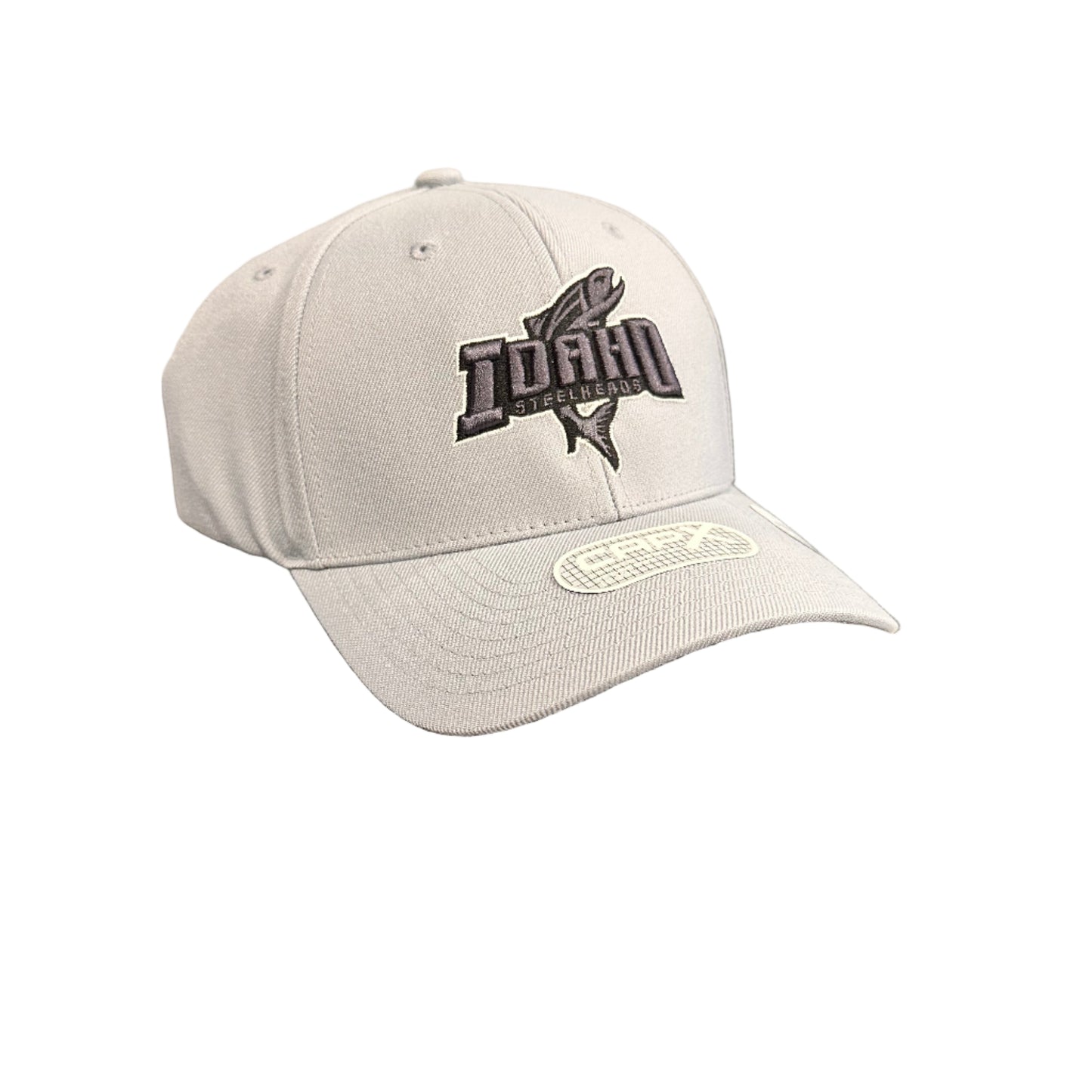 IDAHO STEELHEADS INGOGNITO FLEX FIT HAT, GREY