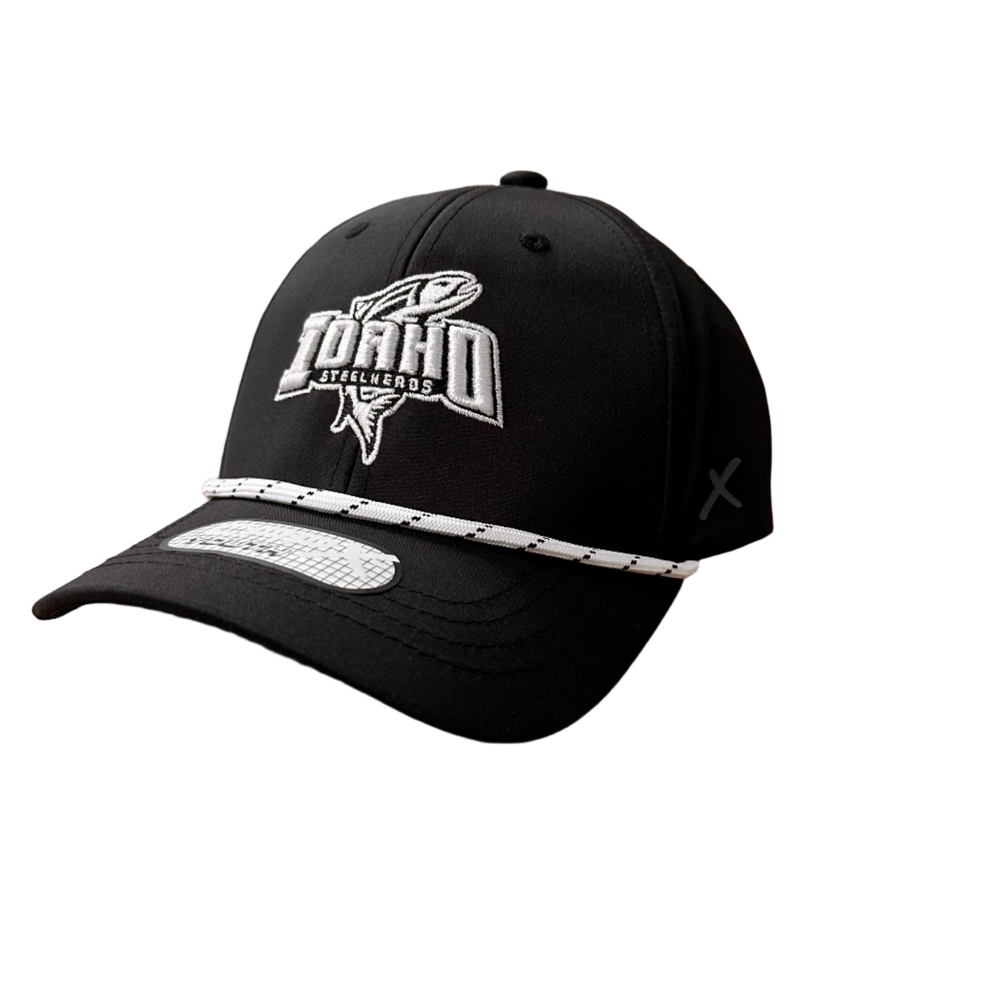 IDAHO STEELHEADS YOUTH ROOKIE ROPE HAT, BLACK