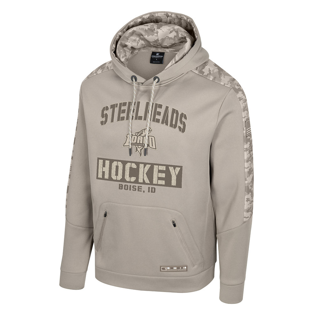 IDAHO STEELHEADS MEN'S OHT BATTALION HOODIE, MOJAVE CAMO