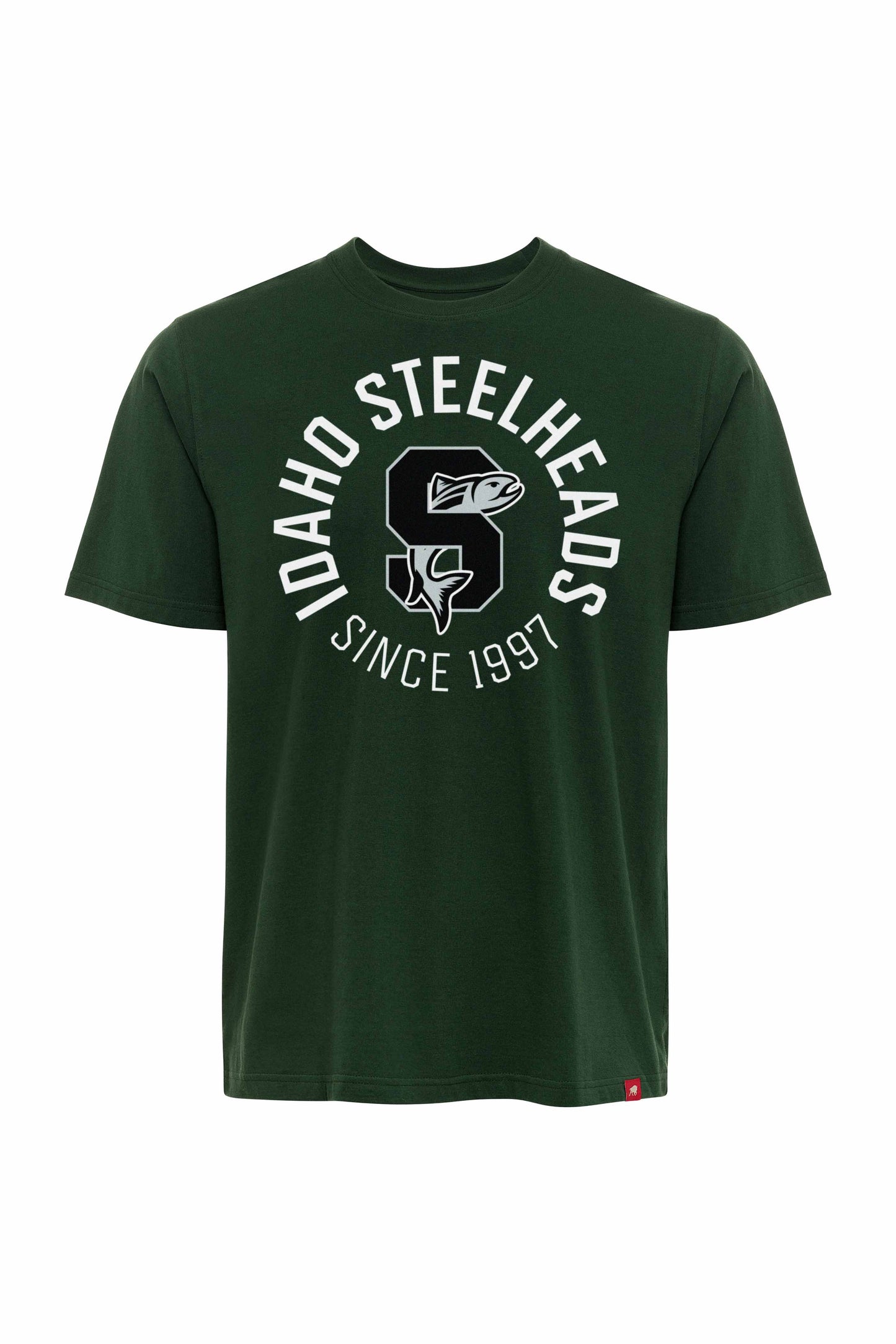 IDAHO STEELHEADS X SPORTIQE MOORE TEE, GREEN