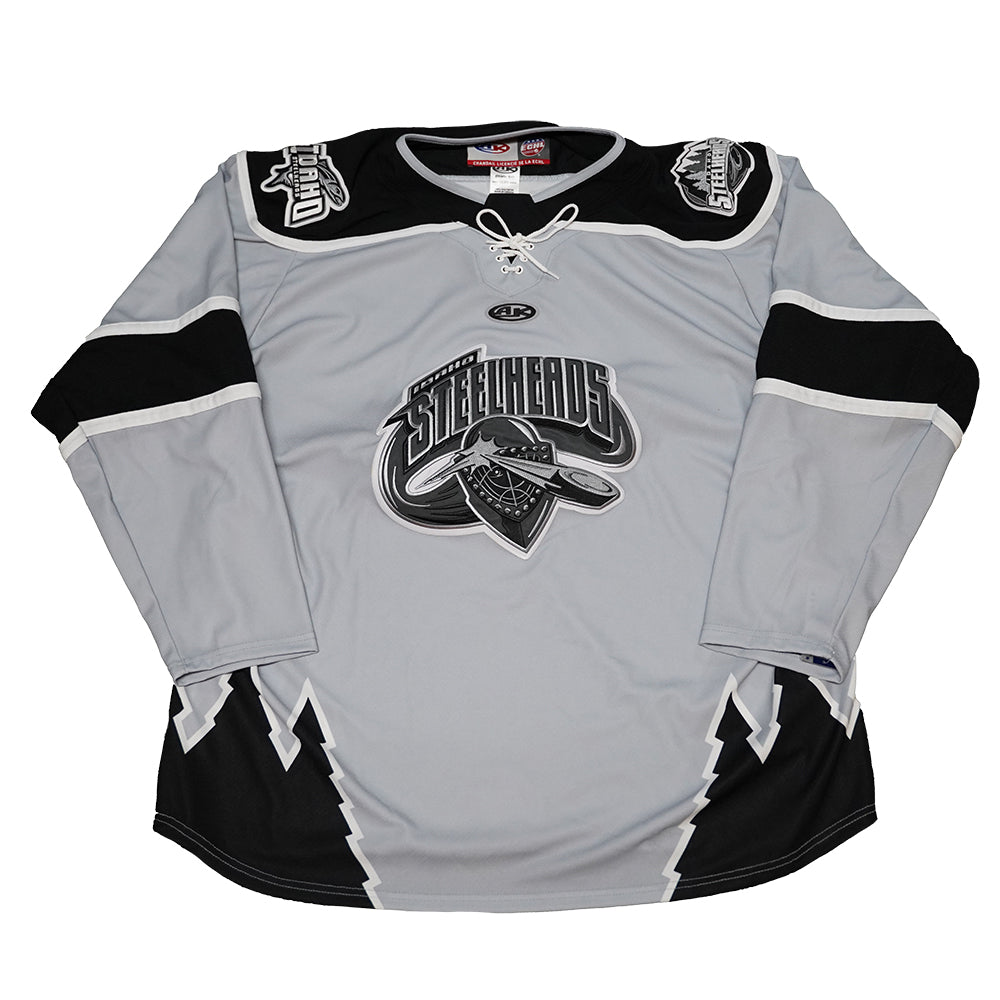 IDAHO STEELHEADS ADULT REPLICA AUTHENTIC JERSEY, GREY