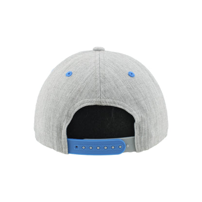 IDAHO STEELHEADS SHOOTOUT SNAPBACK HAT, SUIT GREY