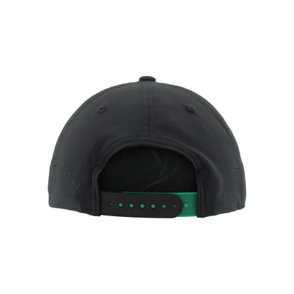 IDAHO STEELHEADS REGALIA SNAPBACK HAT, BLACK/STARS GREEN