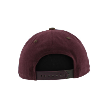 IDAHO STEELHEADS AVIATOR SNAPBACK HAT, PLUM