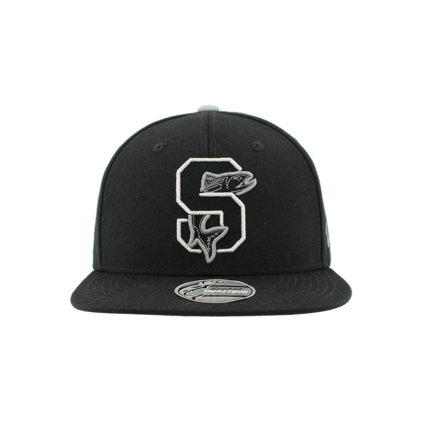 IDAHO STEELHEADS OPEN LATE FLATBILL SNAPBACK HAT, BLACK