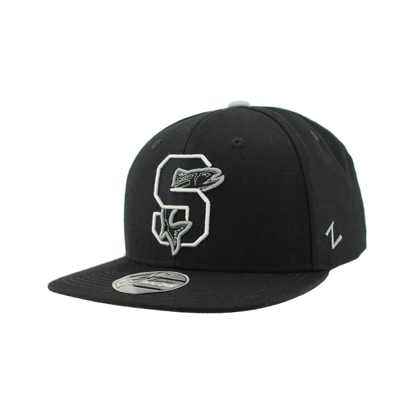IDAHO STEELHEADS OPEN LATE FLATBILL SNAPBACK HAT, BLACK