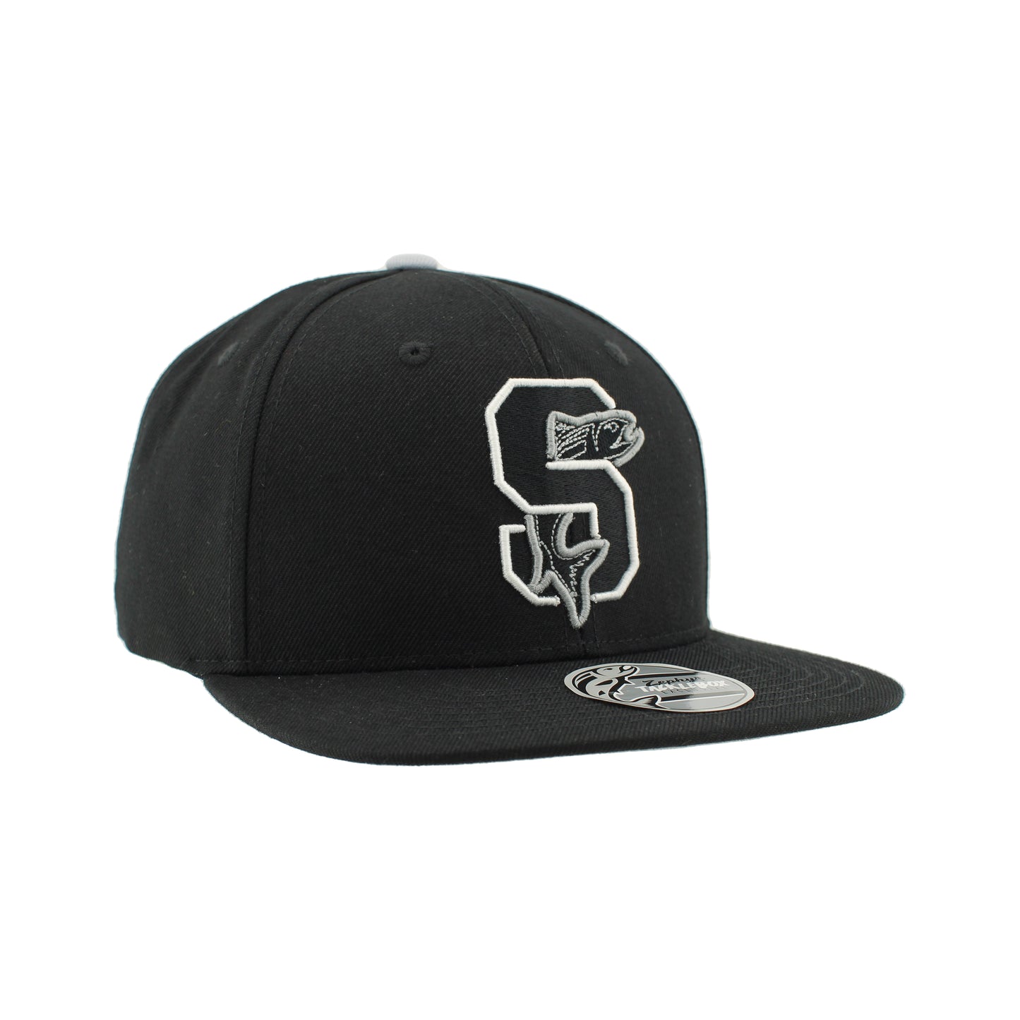 IDAHO STEELHEADS OPEN LATE FLATBILL SNAPBACK HAT, BLACK
