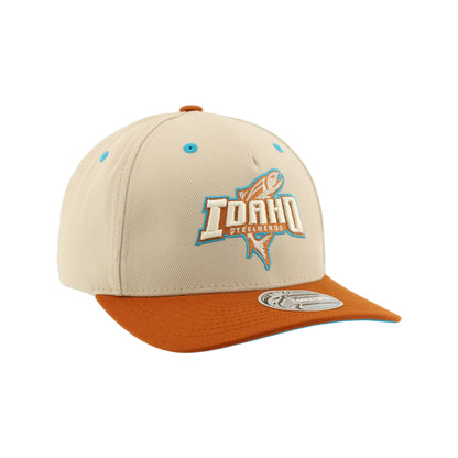 IDAHO STEELHEADS JAMOCA SNAPBACK HAT, DARK STONE
