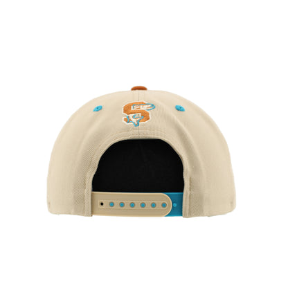 IDAHO STEELHEADS JAMOCA SNAPBACK HAT, DARK STONE