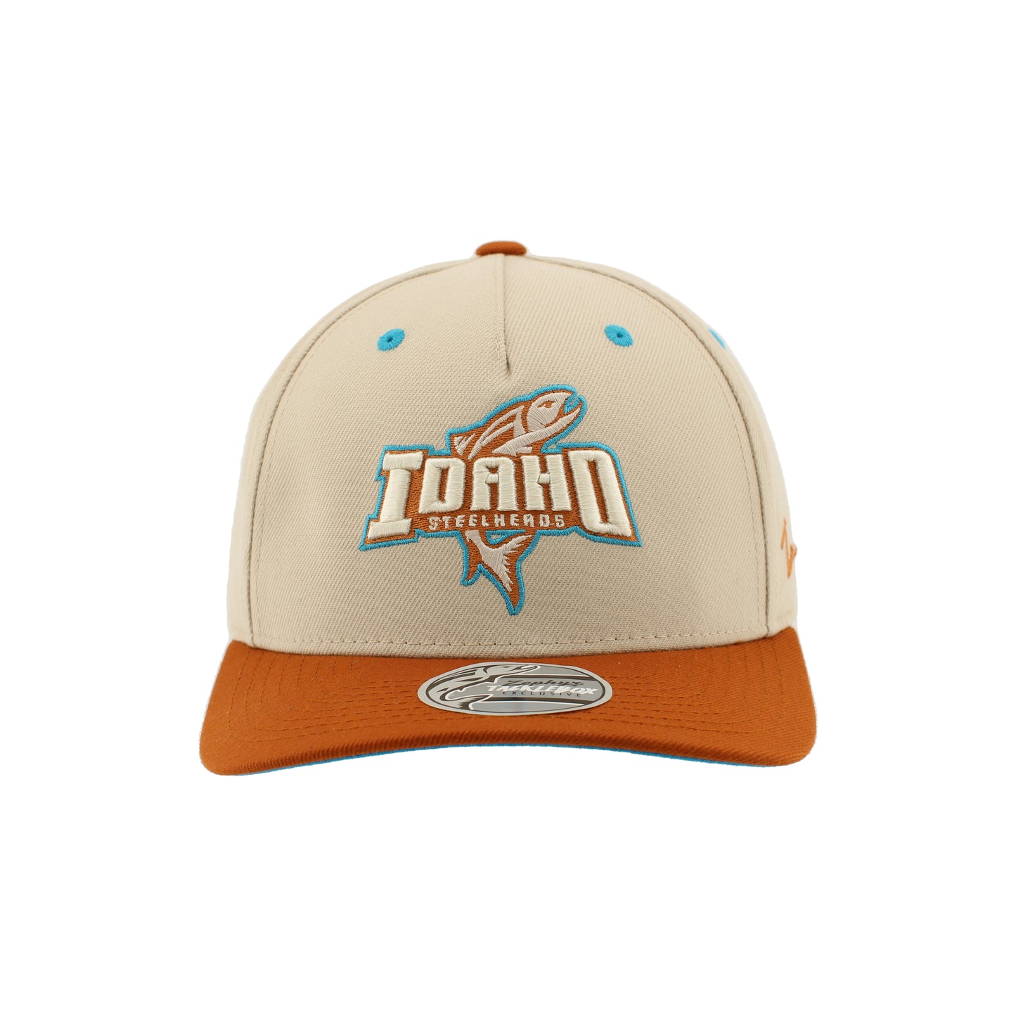 IDAHO STEELHEADS JAMOCA SNAPBACK HAT, DARK STONE