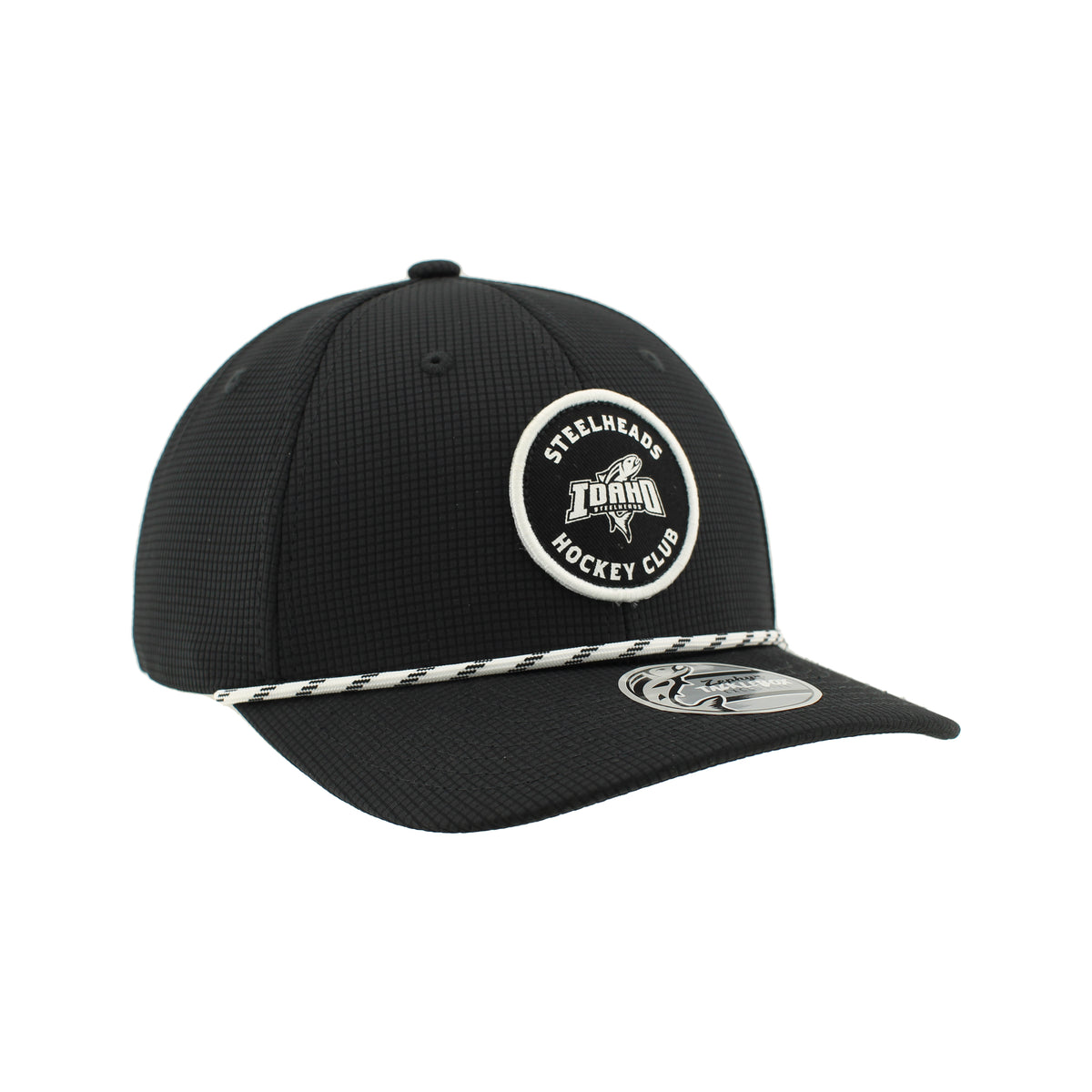 IDAHO STEELHEADS BACK 9 ADJUSTABLE HAT, BLACK