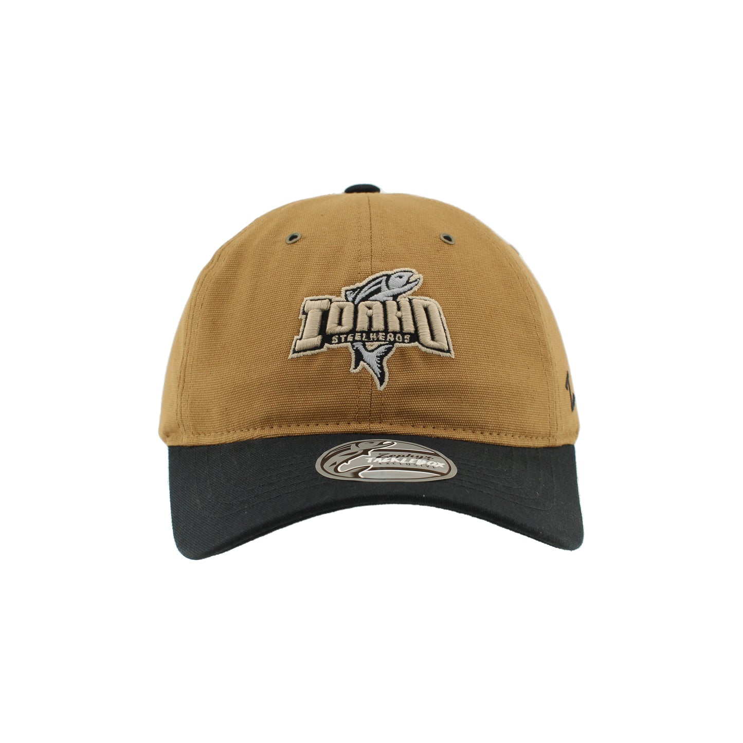 IDAHO STEELHEADS AXEL RELAXED FIT ADJUSTABLE HAT, WALNUT/BLACK