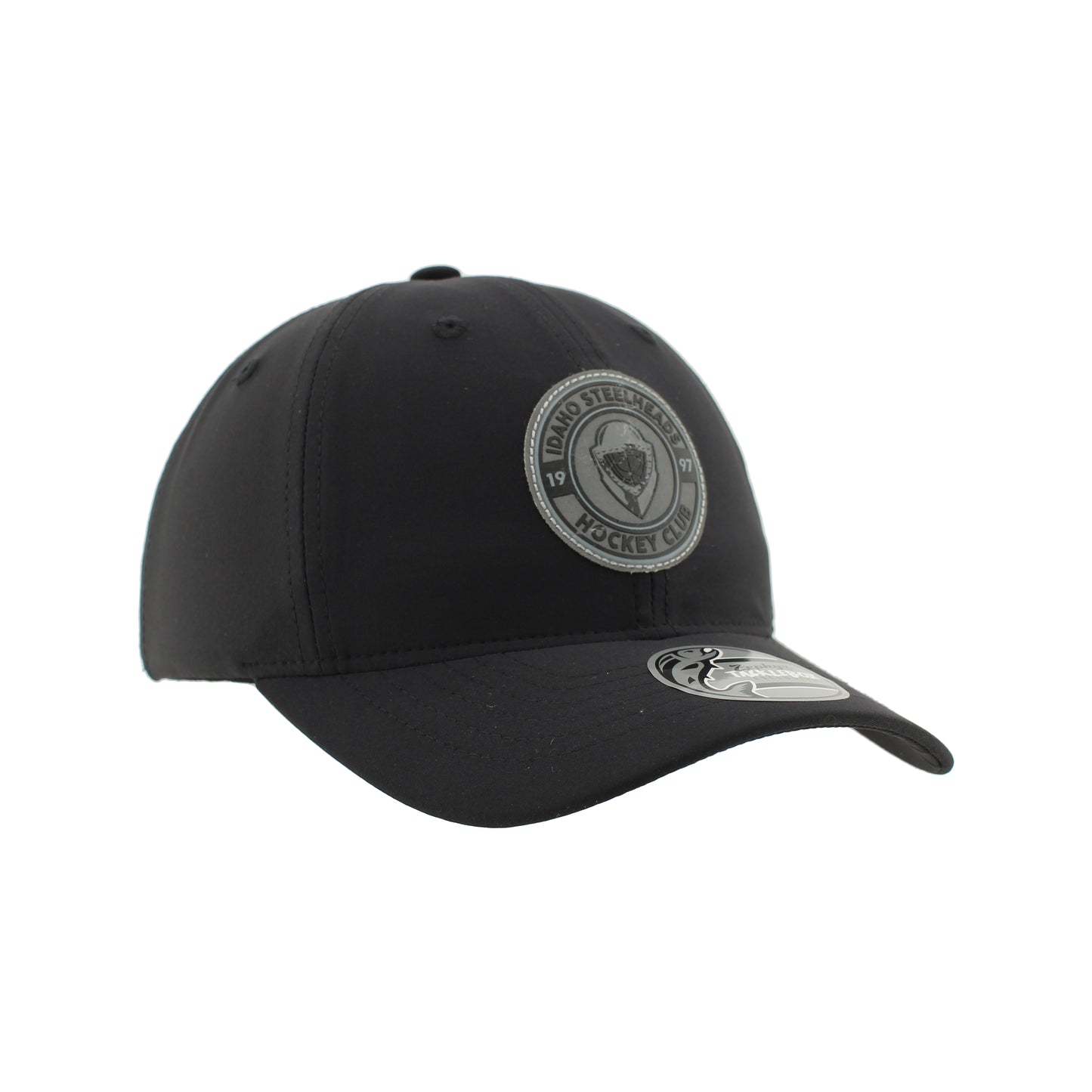 IDAHO STEELHEADS DASH ADJUSTABLE HAT, BLACK