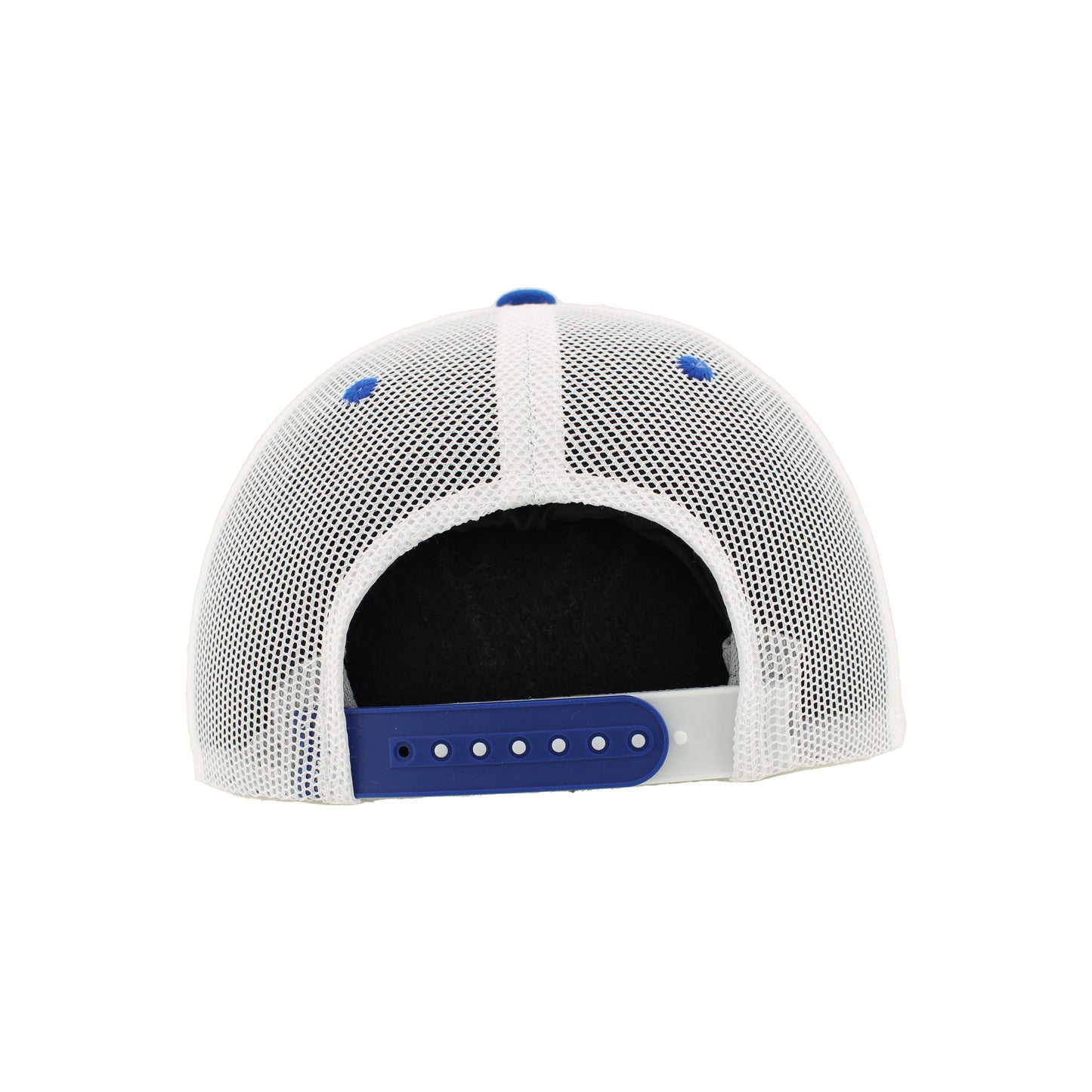 IDAHO STEELHEADS BILLBOARD TRUCKER HAT, BLACK/BLUE/WHITE