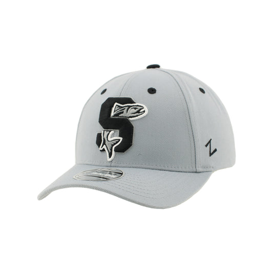IDAHO STEELHEADS X LINE ADJUSTABLE HAT, GREY