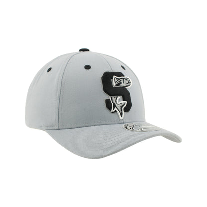 IDAHO STEELHEADS X LINE ADJUSTABLE HAT, GREY