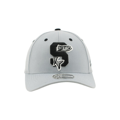 IDAHO STEELHEADS X LINE ADJUSTABLE HAT, GREY