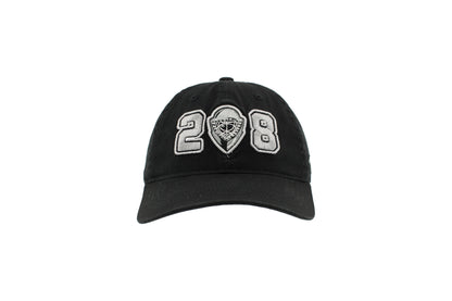 IDAHO STEELHEADS AREA CODE HELMET DAD HAT, BLACK