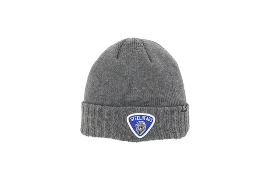 IDAHO STEELHEADS RANGER CUFFED KNIT HAT, GREY