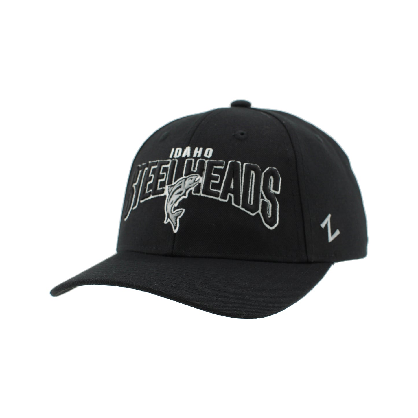 IDAHO STEELHEADS COMPETITOR ADJUSTABLE HAT, BLACK