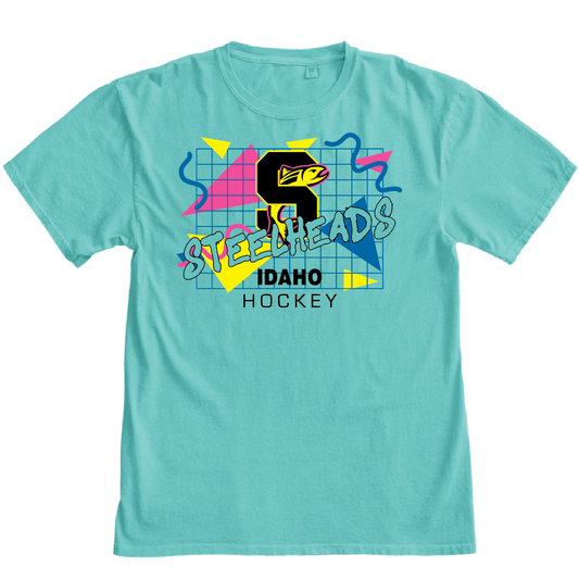 IDAHO STEELHEADS SBTB S/S TEE, CARIBBEAN