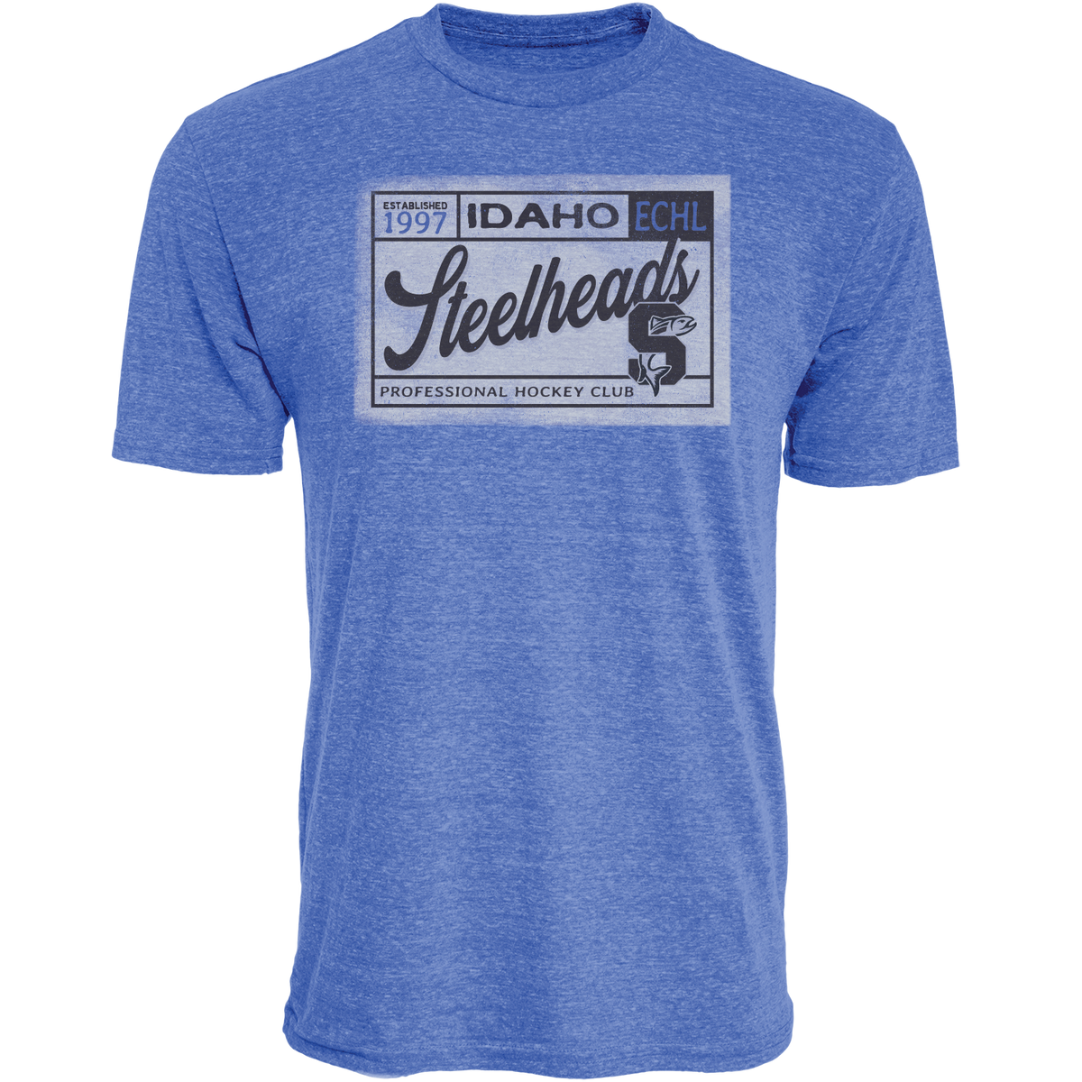 IDAHO STEELHEADS BLANCHER S/S TEE, ROYAL BLUE