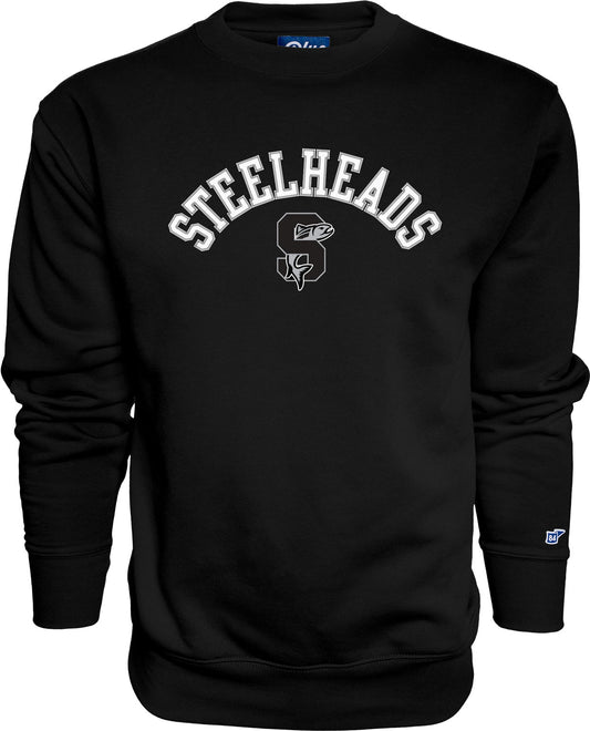 IDAHO STEELHEADS OFF SEASON CAMPBELL CREWNECK, BLACK
