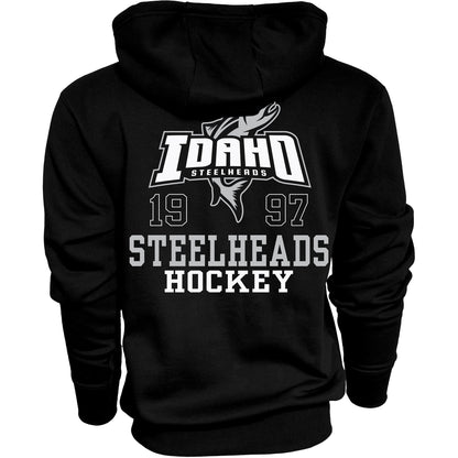 IDAHO STEELHEADS POUR IT ON F/Z HOODIE, BLACK