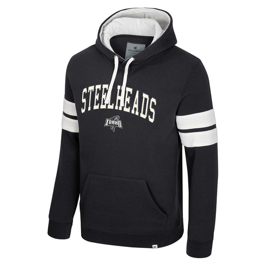 IDAHO STEELHEADS GAME OF GAMES HOODIE, BLACK/CREAM