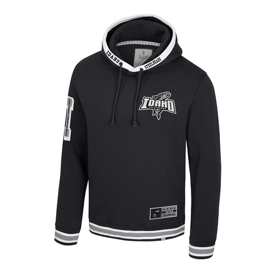 IDAHO STEELHEADS MEN'S PREMIUM GRAND TOUR HOODIE, VINTAGE BLACK