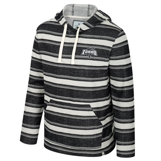 IDAHO STEELHEADS MEN'S ATREIDES PULOVER HOODIE, BLACK/WHITE