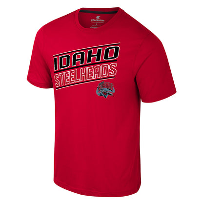 IDAHO STEELHEADS OG LOGO S/S TEE, RED