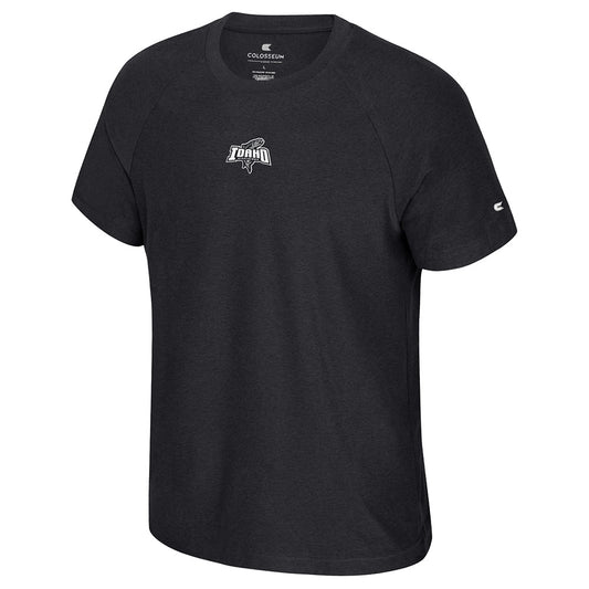 IDAHO STEELHEADS MEN'S MAC RAGLAN S/S TEE, BLACK