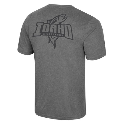 IDAHO STEELHEADS MEN'S TWIN S/S TEE, HEATHER GREY