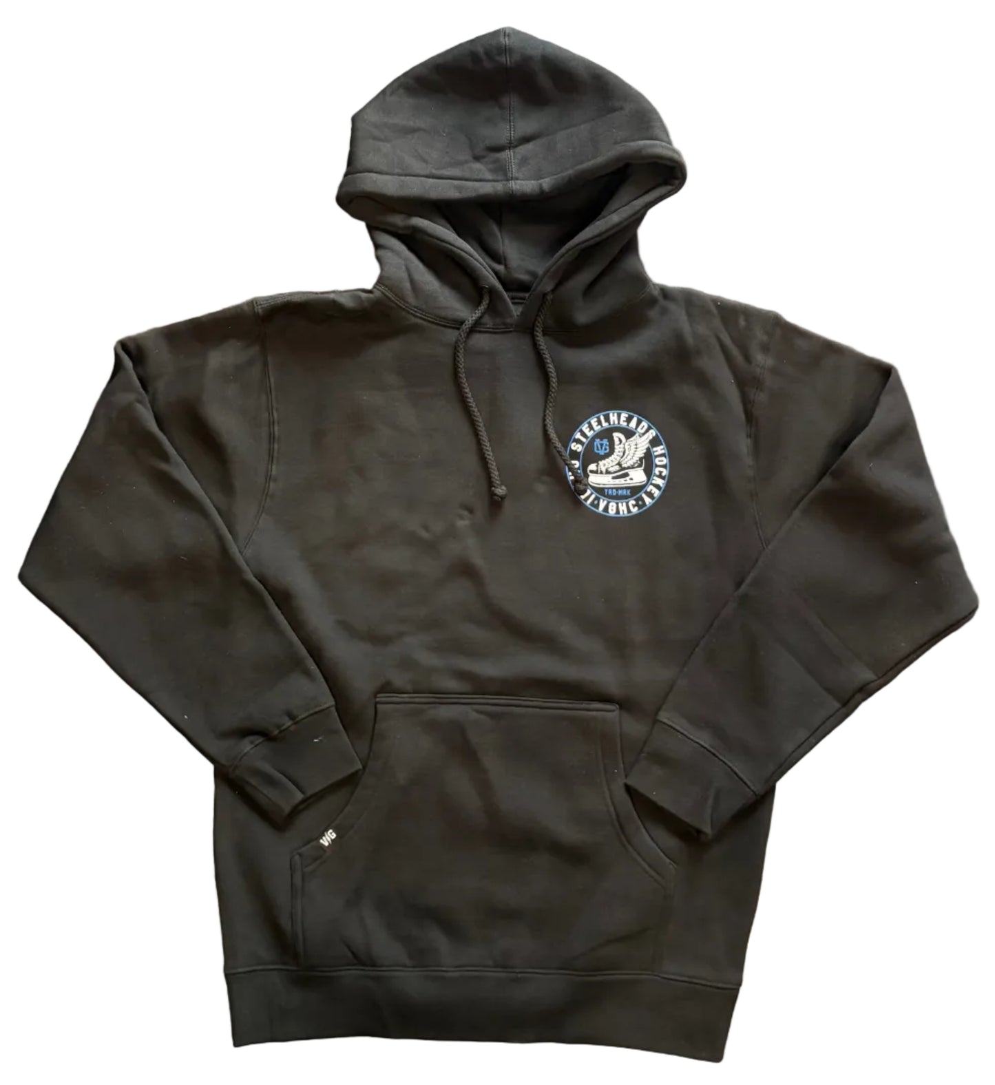 IDAHO STEELHEADS X VIOLENT GENTLEMEN WINGED PULLOVER HOODIE, BLACK