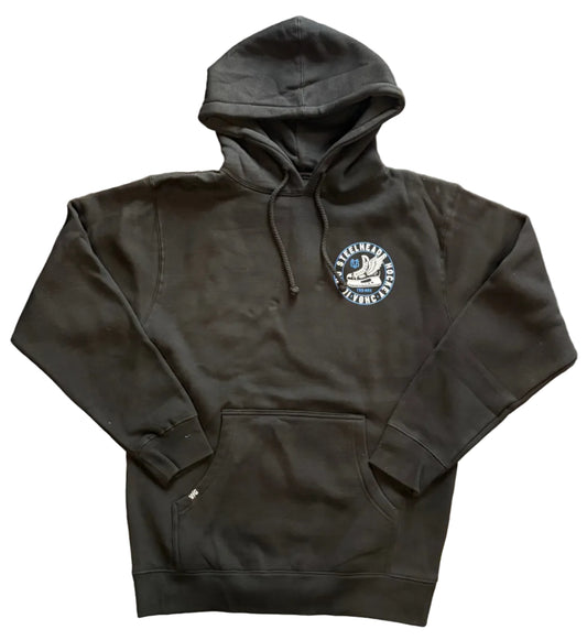 IDAHO STEELHEADS X VIOLENT GENTLEMEN WINGED PULLOVER HOODIE, BLACK
